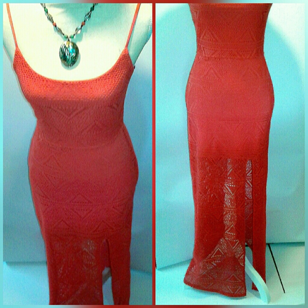 Lord & Taylor GORGEOUS Coral Dress by DESIGN LAB